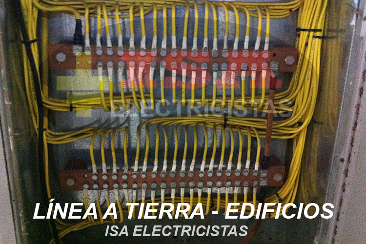 Cableados de línea a tierra para edificios