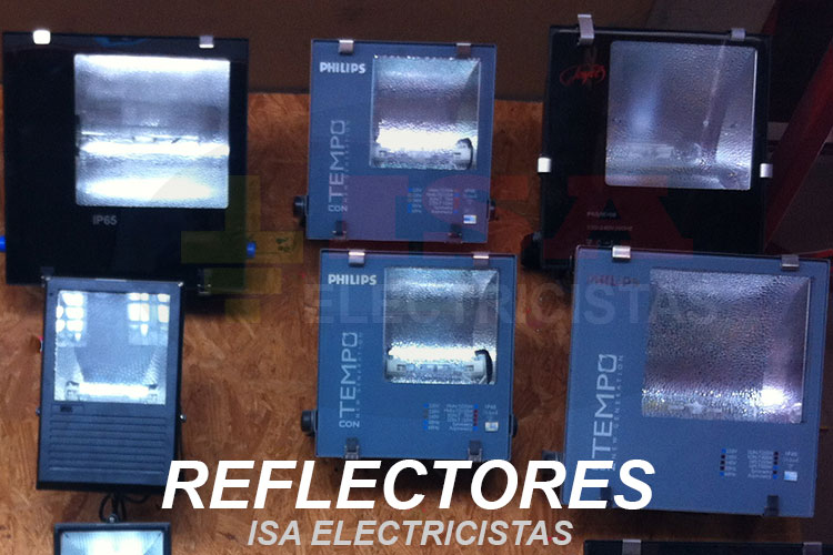 Reflectores Led y alógenos