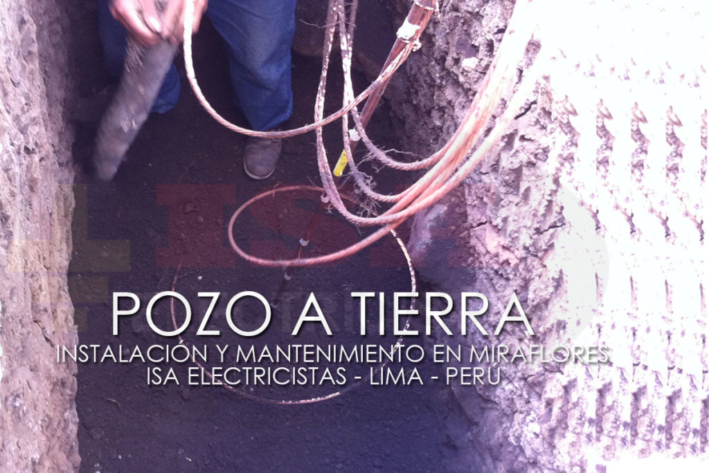 Pozo a tierra en Magdalena