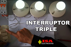 Como Instalar un Interruptor Triple