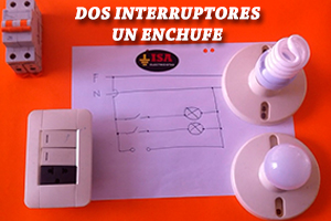 Cómo Instalar Dos Interruptores y Una Toma Eléctrica