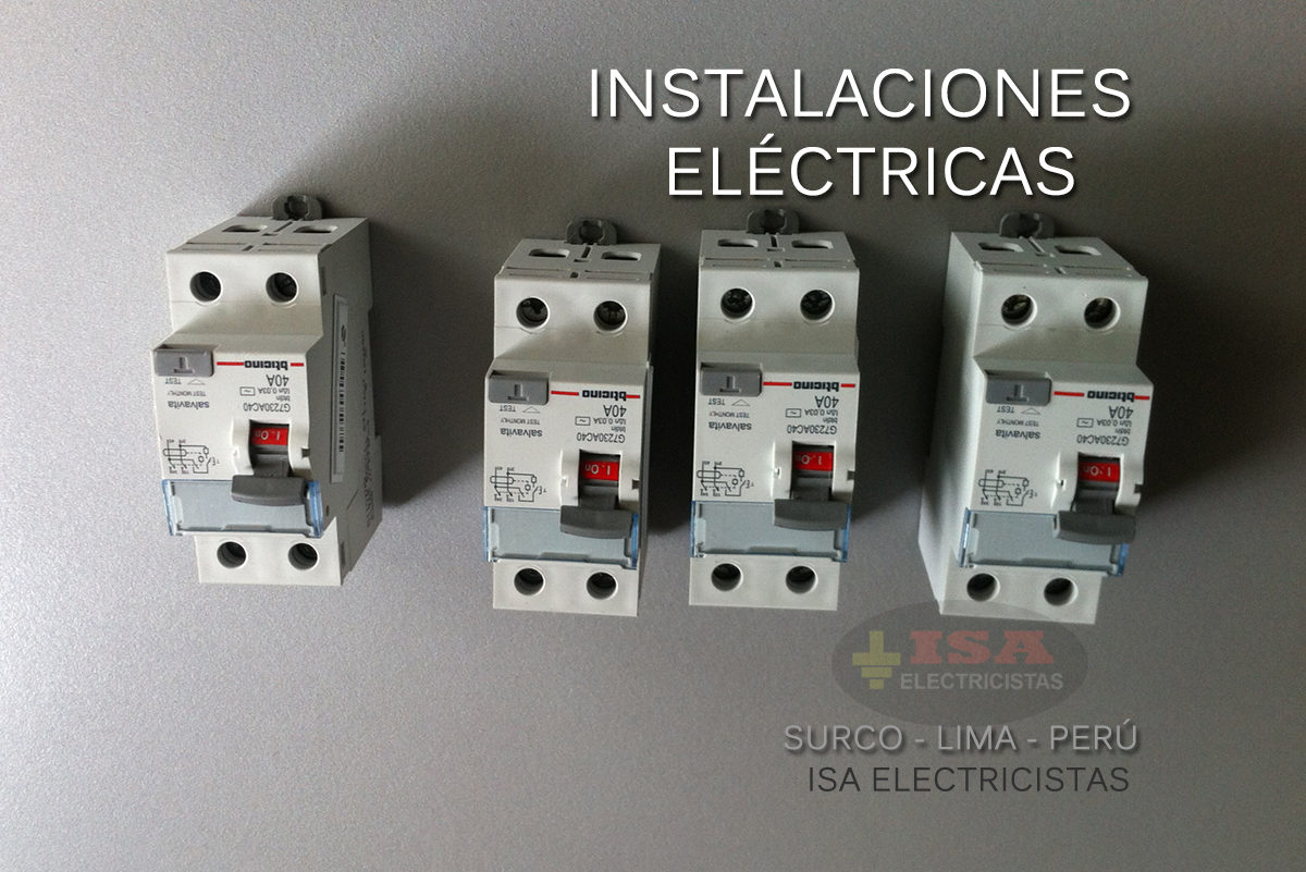 Instalaciones Eléctricas en Surco, Electricistas a domicilio en Surco, Cableados industriales y  residenciales en Surco, Solución de Fugas eléctricas en Surco.