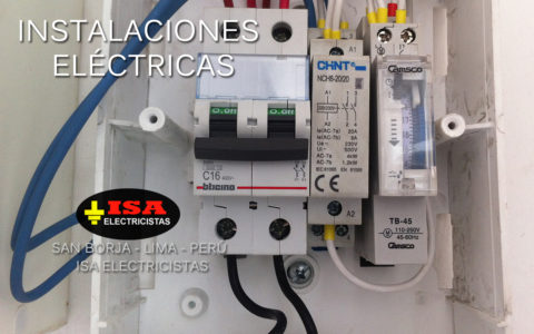 Instalaciones Eléctricas en San Borja