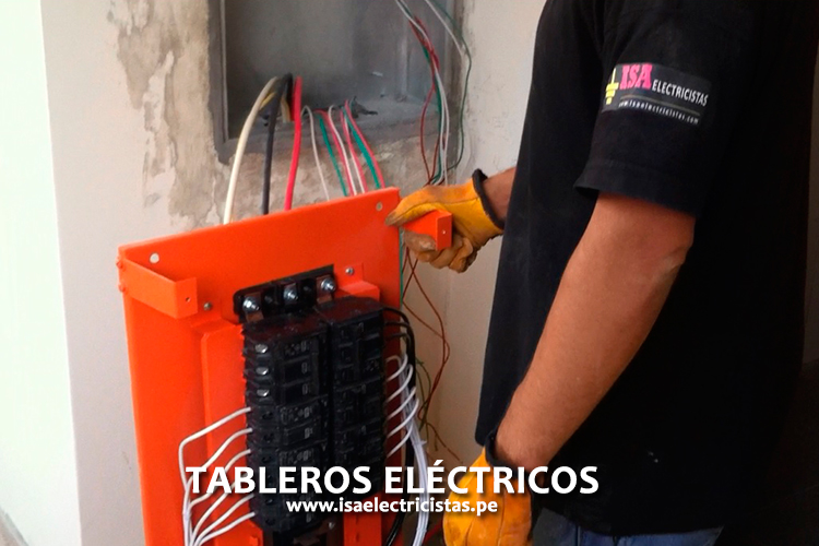 Tableros eléctricos, instalación para edificios, condominios